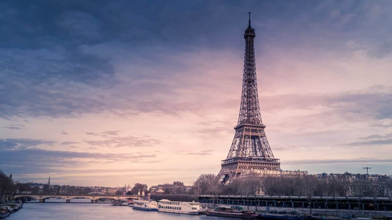 Eiffel Tower from a distance